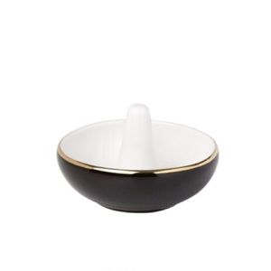 Kate Spade Black and Gold Ring Holder